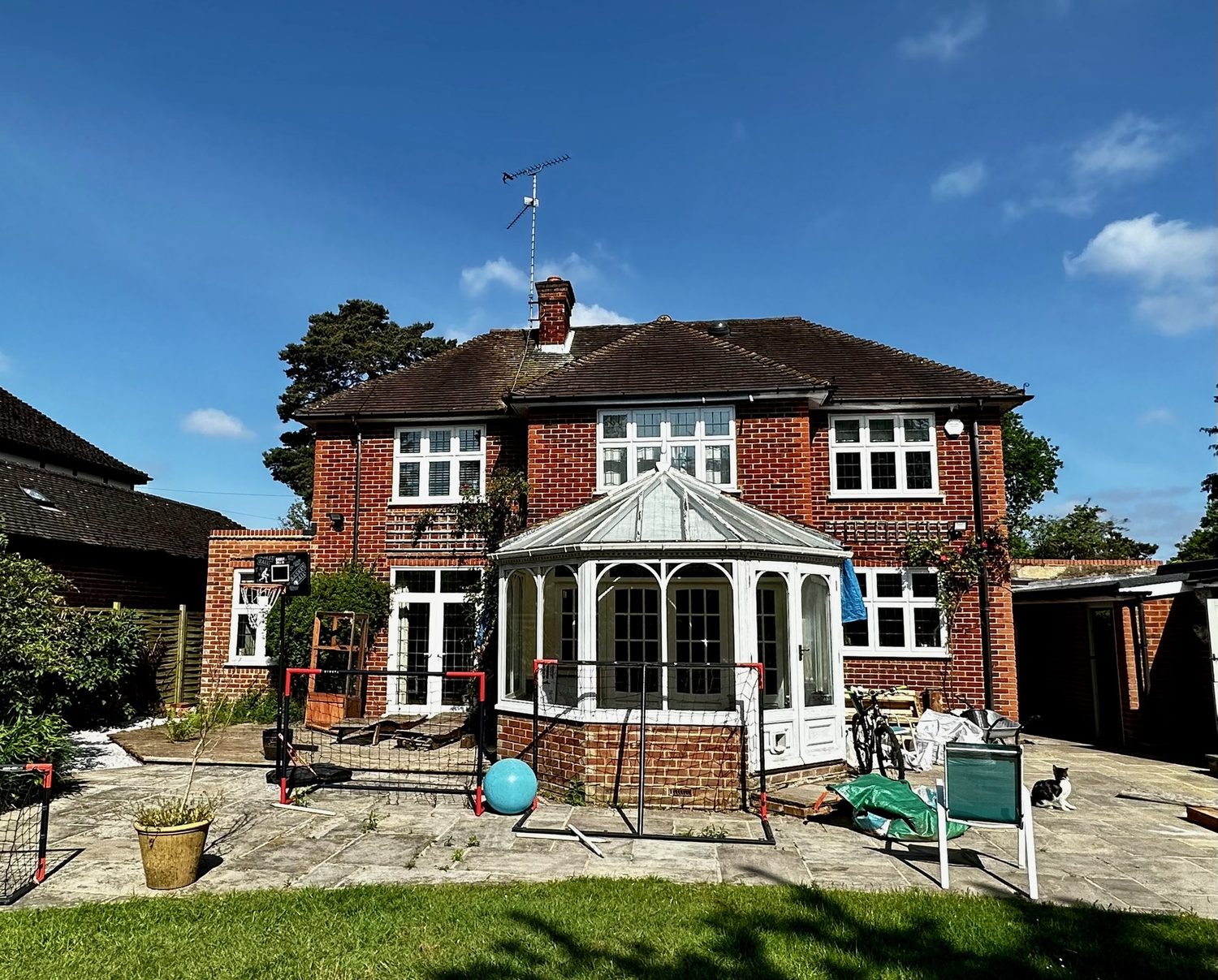 1930s home before renovation works begin