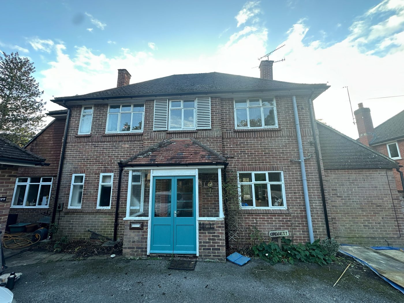 Semi-detached home during a full renovation
